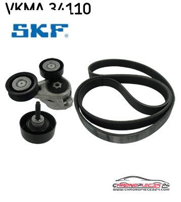 Achat de SKF VKMA 34110 KIT COURROIE AUX   F pas chères