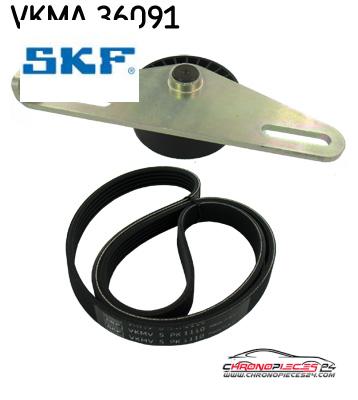 Achat de SKF VKMA 36091 KIT COURROIE AUX DAC pas chères