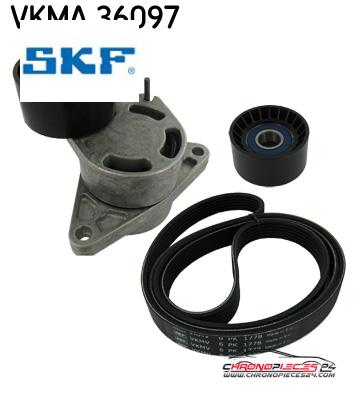 Achat de SKF VKMA 36097 KIT COURROIE AUX   R pas chères