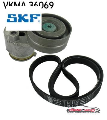 Achat de SKF VKMA 36069 KIT COURROIE VIVARO pas chères