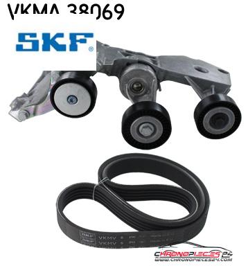 Achat de SKF VKMA 38069 KIT COURROIE AUX MB pas chères