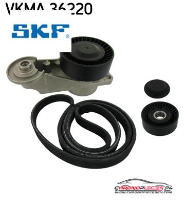 Achat de SKF VKMA 36220 KIT COURROIE AUX   V pas chères