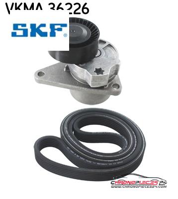 Achat de SKF VKMA 36226 KIT COURROIE AUXILIA pas chères