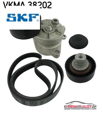 Achat de SKF VKMA 38202 KIT COURROIE AUX pas chères