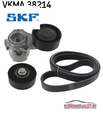 Achat de SKF VKMA 38214 KIT COURROIE AUXILIA pas chères