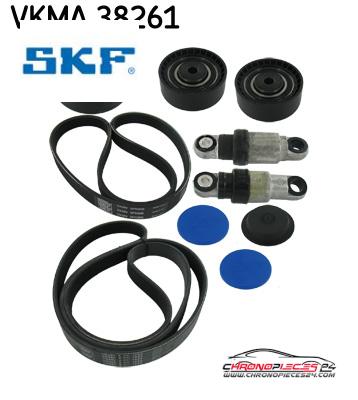 Achat de SKF VKMA 38261 KIT COURROIE AUXIL B pas chères