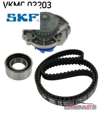 Achat de SKF VKMC 02203 KIT DIST POMPE EAU 0 pas chères