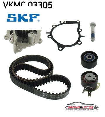 Achat de SKF VKMC 03305 KIT DISTRIB+PPE EAU pas chères