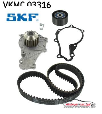 Achat de SKF VKMC 03316 Kit distrib+ppe eau pas chères