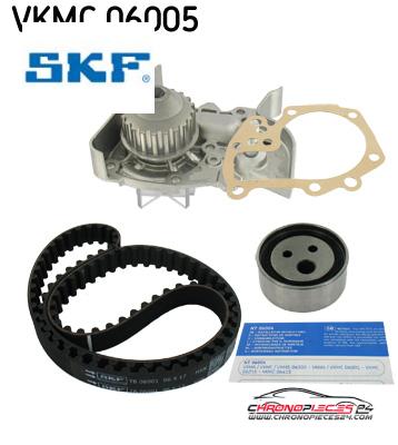 Achat de SKF VKMC 06005 KIT DISTRIB+PPE EAU pas chères