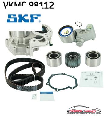 Achat de SKF VKMC 98112 KIT DISTRIB+PPE EAU pas chères