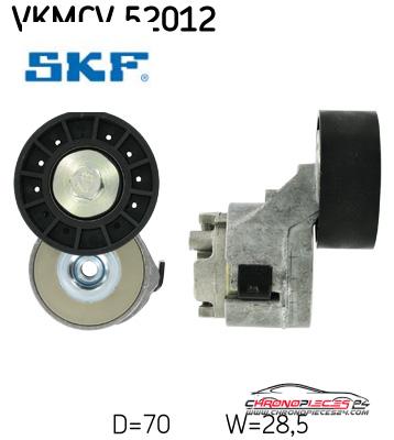 Achat de SKF VKMCV 52012 GALETS TENDEURS AUTO pas chères