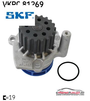 Achat de SKF VKPC 81269 KIT POMPE A EAU pas chères