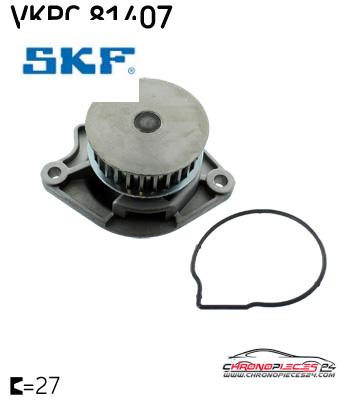 Achat de SKF VKPC 81407 KITS POMPES  EAU VAG pas chères