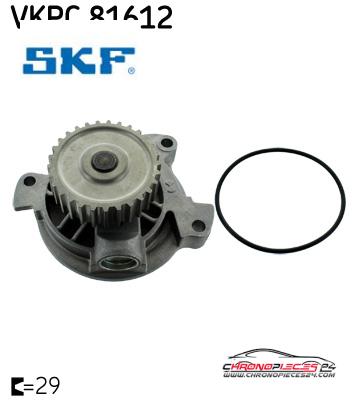 Achat de SKF VKPC 81612 KIT PPES EAU AUDI pas chères