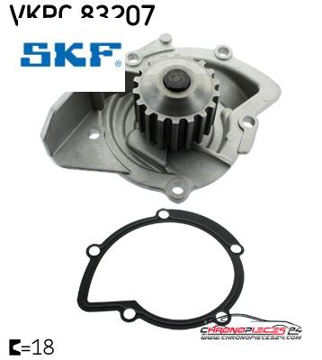 Achat de SKF VKPC 83207 KIT POMPE A EAU pas chères