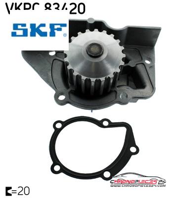 Achat de SKF VKPC 83420 PPE EAU ZX XANTIA pas chères