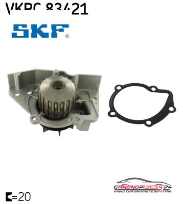 Achat de SKF VKPC 83421 KIT POMPE A EAU pas chères