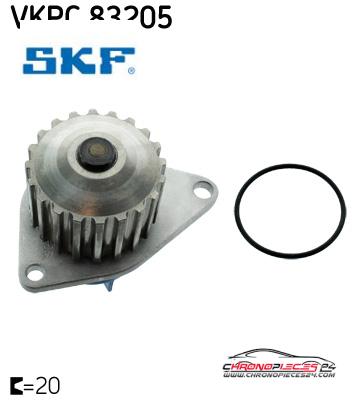 Achat de SKF VKPC 83205 KIT PPE EAU    AX BX pas chères