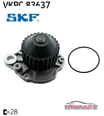 Achat de SKF VKPC 83637 KIT PPE  EAU PSA pas chères