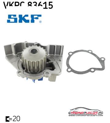 Achat de SKF VKPC 83615 PPE EAU ZX BX XAN pas chères