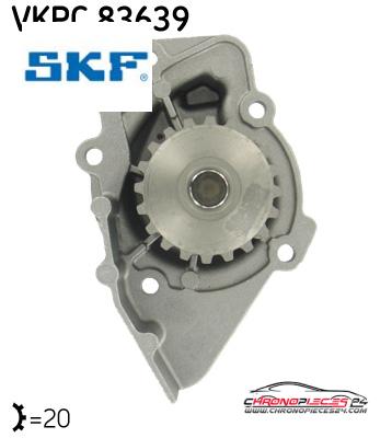 Achat de SKF VKPC 83639 PPE EAU PSA FIAT pas chères