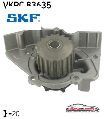 Achat de SKF VKPC 83635 KIT PPE EAU 306 406 pas chères