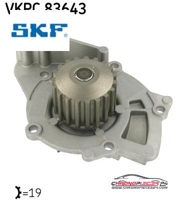 Achat de SKF VKPC 83643 KIT PPE EAU PSA C4 pas chères