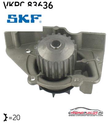 Achat de SKF VKPC 83636 PPE EAU XSARA XANTI pas chères