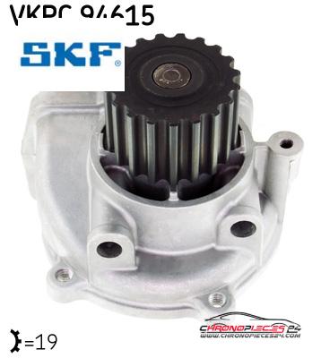 Achat de SKF VKPC 94615 KIT POMPE A EAU pas chères