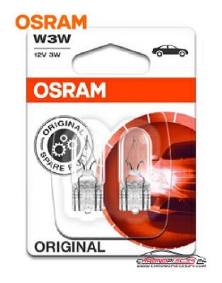 Achat de OSRAM 2821-02B Lampe wedge 12V W3W 2p. blister pas chères