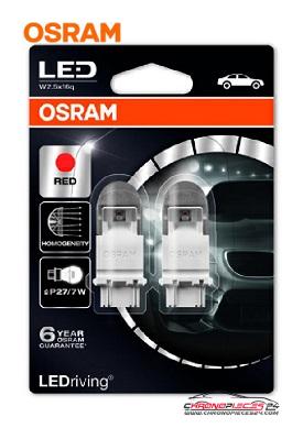 Achat de OSRAM 3557R-02B Lampe wedge LED 12V PY27/7W rouge pas chères