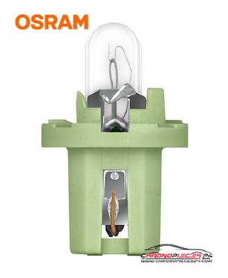 Achat de OSRAM 2722MFX Lampe bax 12V bx8,5d 2 watt vert 10p. pas chères