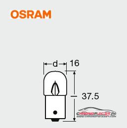 Achat de OSRAM 5626 Lampe de stationnement 24V R5W BA15d 10p. boîte pas chères