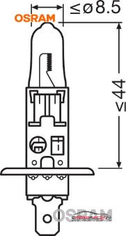 Achat de OSRAM 64150ULT Lampe halogène 12V H1 Ultra Life 1p. boîte pas chères