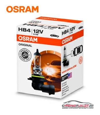 Achat de OSRAM 9006 Lampe halogène 12V HB4 standard 1p. boîte pas chères