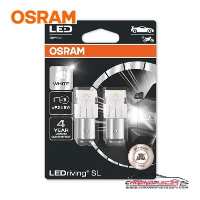 Achat de OSRAM 7528DWP-02B Feu stop/arrière LED 12 V P21/5W blanc 6.000 K pas chères