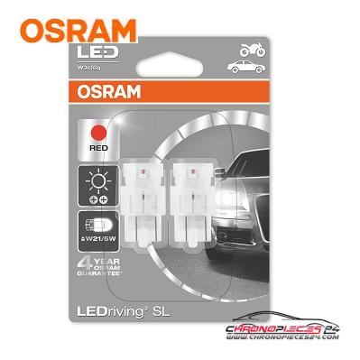 Achat de OSRAM 7716R-02B Feu stop/arrière LED 12V WY21/5W rouge pas chères