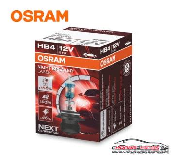 Achat de OSRAM 9006NL Lampe halogène 12V HB4 Night Breaker Laser 1p. boîte pas chères