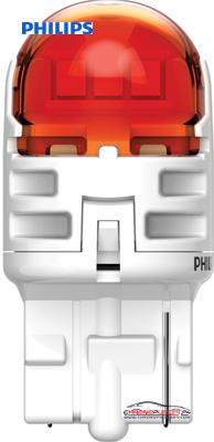 Achat de PHILIPS 11065AU60X2 Lampe wedge LED 12 V WY21W ambre pas chères