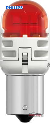 Achat de PHILIPS 11498AU60X2 Feu stop/signalisation LED 12 V P21W ambre pas chères