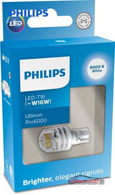 Achat de PHILIPS 11067CU60X1 Lampe sans culot Led 12 V W16W blanc 6.000 K pas chères