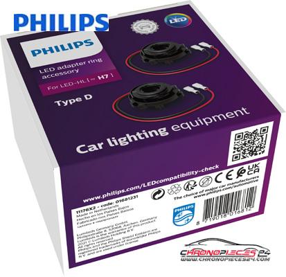 Achat de PHILIPS 11176X2 Bague d'adaptation Led pas chères