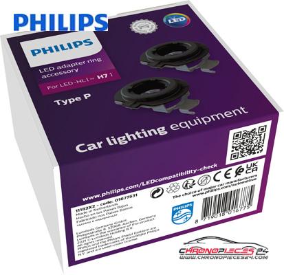 Achat de PHILIPS 11182X2 Bague d'adaptation Led pas chères