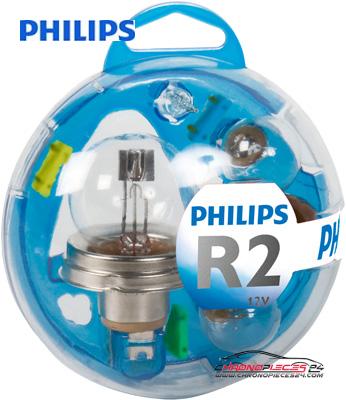 Achat de PHILIPS 55721EBKM Jeu de lampes 12V R2 pas chères