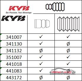 Achat de KYB 341007 Amortisseur Excel-G pas chères