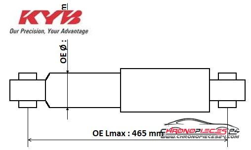 Achat de KYB 345700 Amortisseur Excel-G pas chères