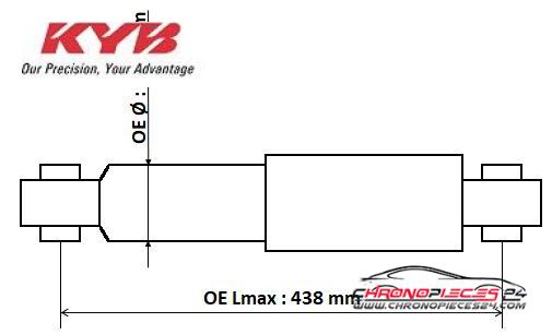 Achat de KYB 345701 Amortisseur Excel-G pas chères