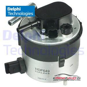 Achat de DELPHI HDF649 Filtre à carburant pas chères