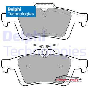 Achat de DELPHI LP1958 Kit de plaquettes de frein, frein à disque pas chères